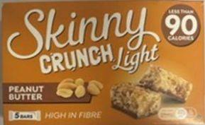 Product Recall Incorrect allergy advice in Skinny Crunch Light Peanut Bars.png